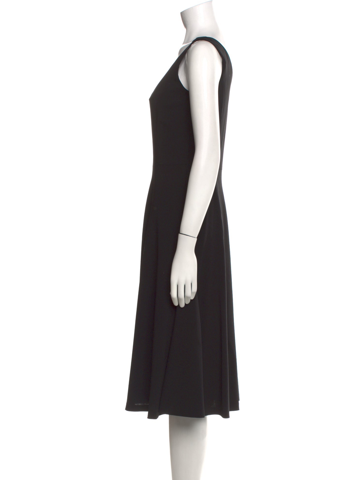 Ralph Lauren Wool Midi Length Dress